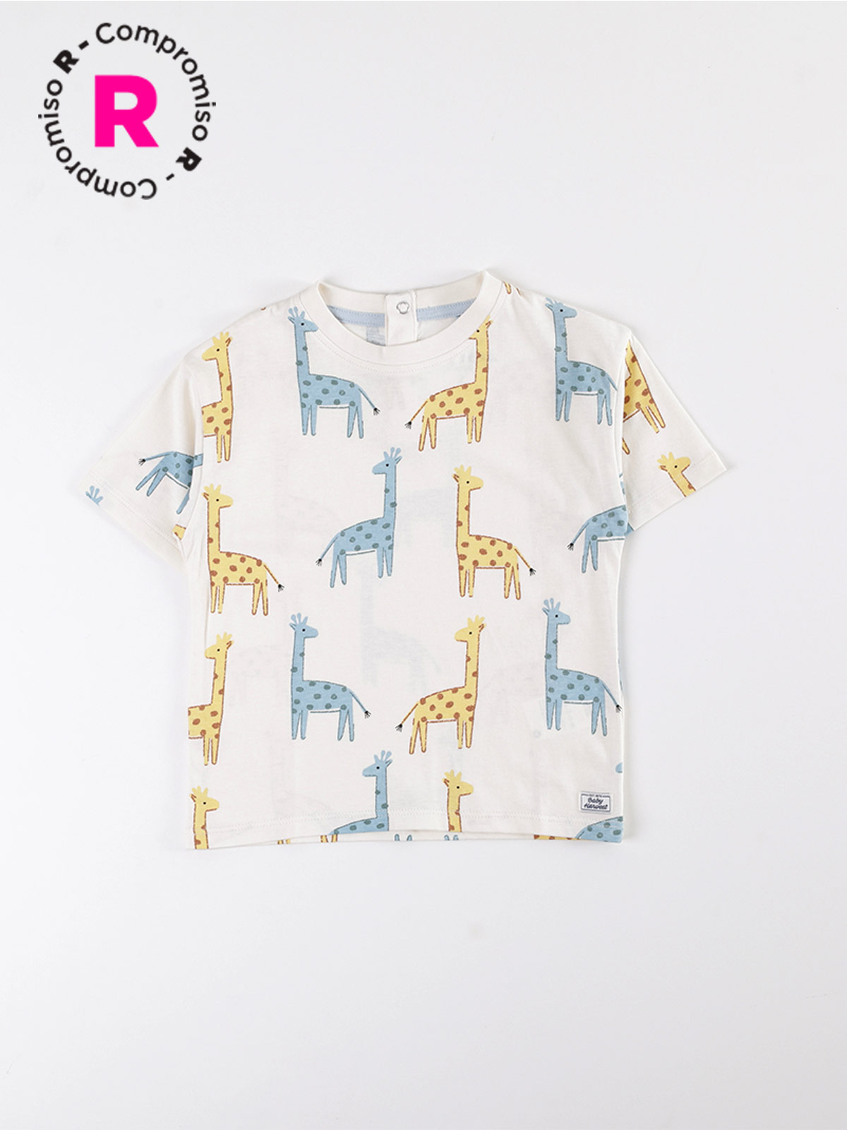 POLERA MANGA CORTA NIÑO BABY HARVEST ESTAMPADO - 1