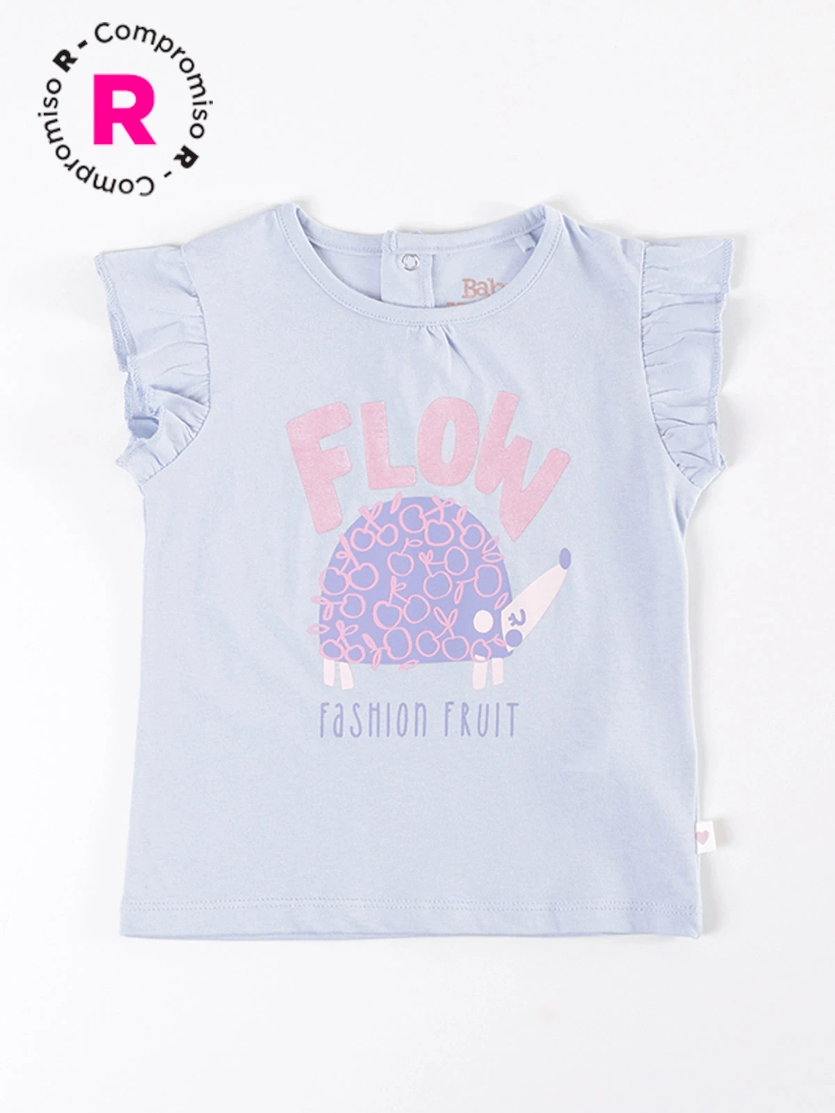 POLERA MANGA CORTA NIÑA BABY HARVEST - 1
