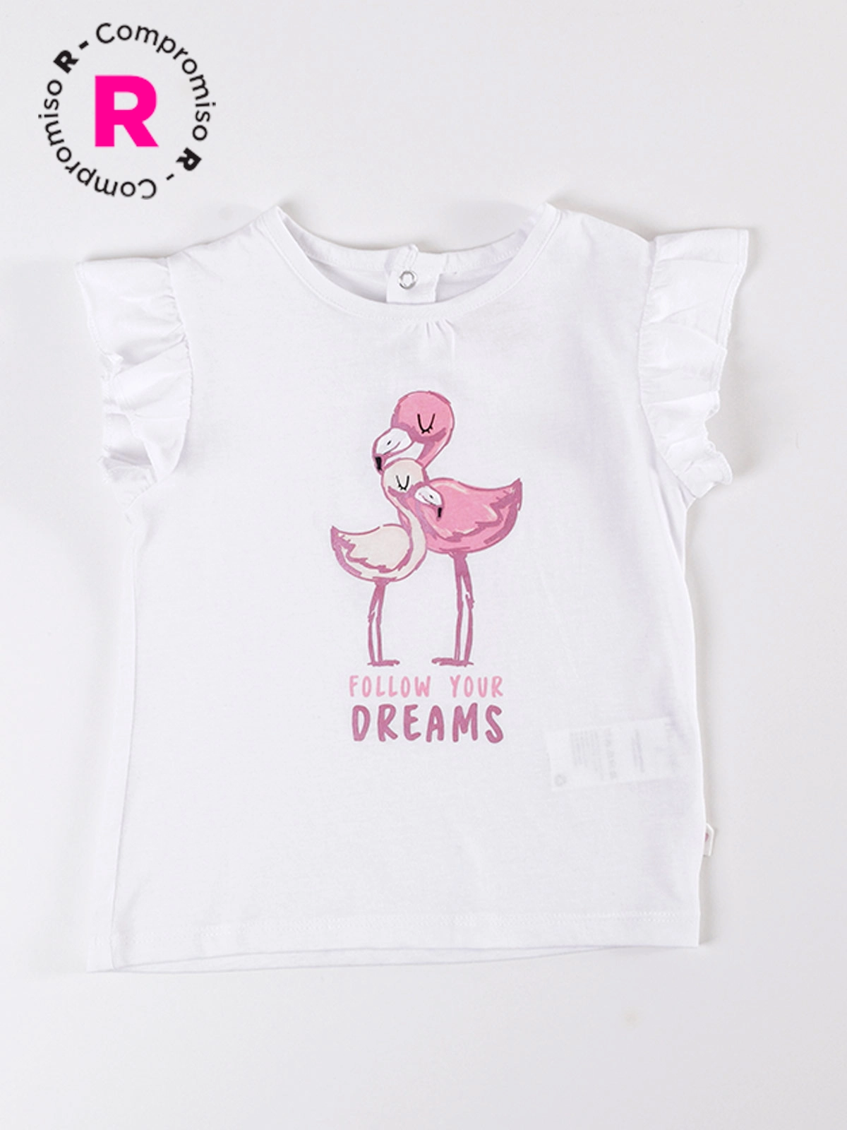 POLERA MANGA CORTA NIÑA BABY HARVEST - 1