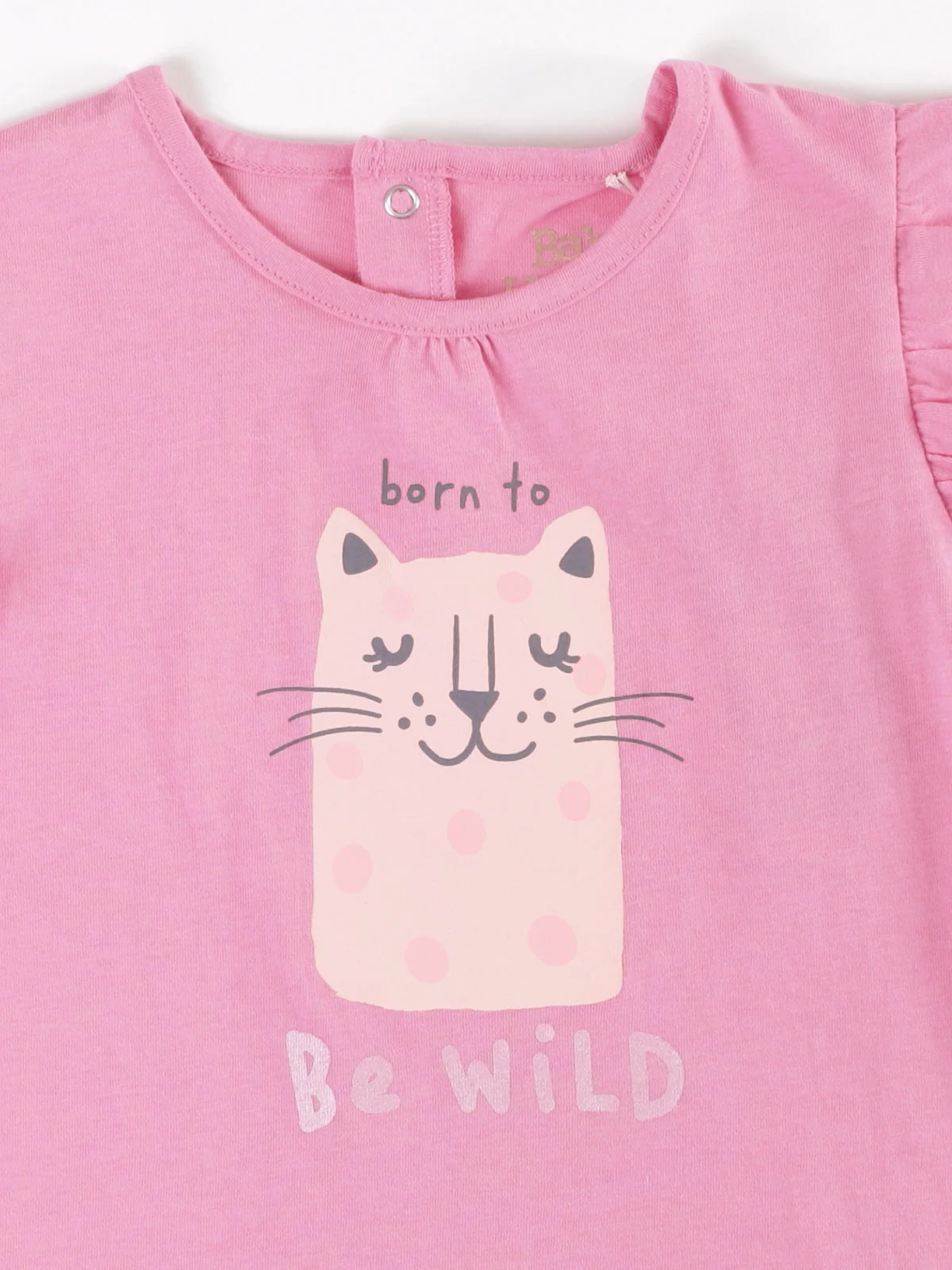 POLERA MANGA CORTA NIÑA BABY HARVEST - 3