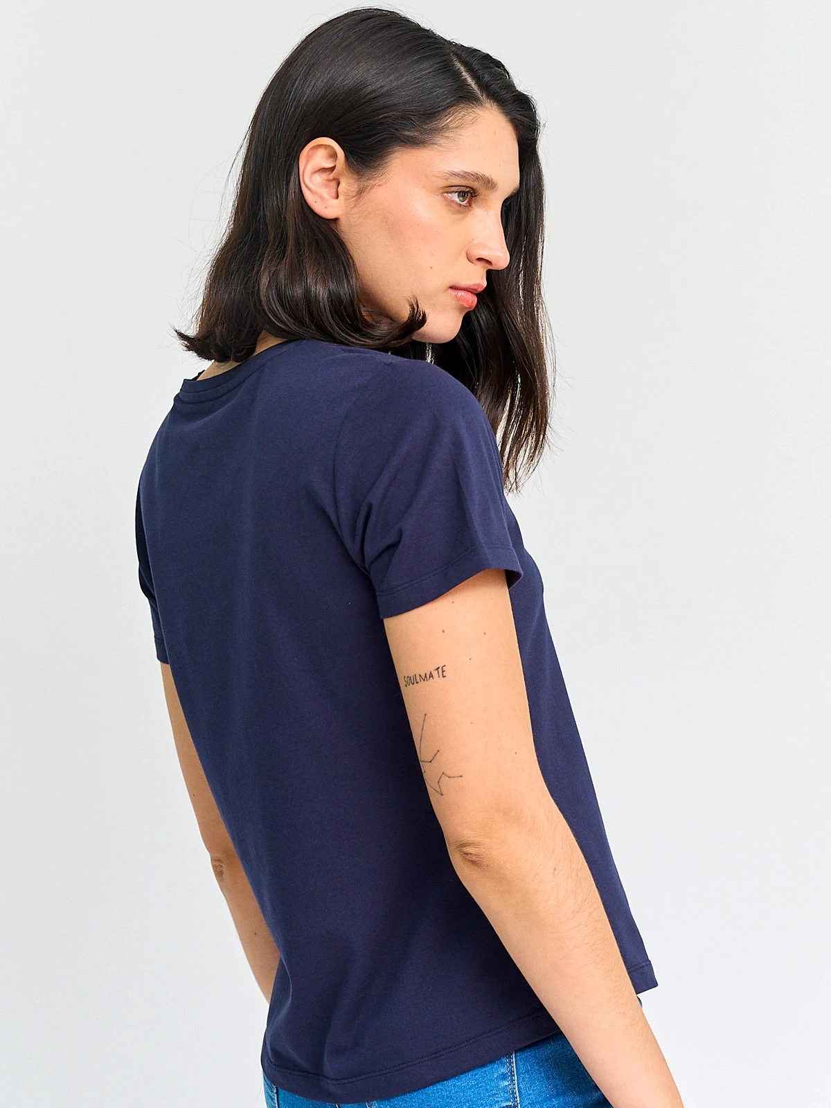 POLERA MUJER PEPE JEANS ALGODÓN MANGA CORTA - 2