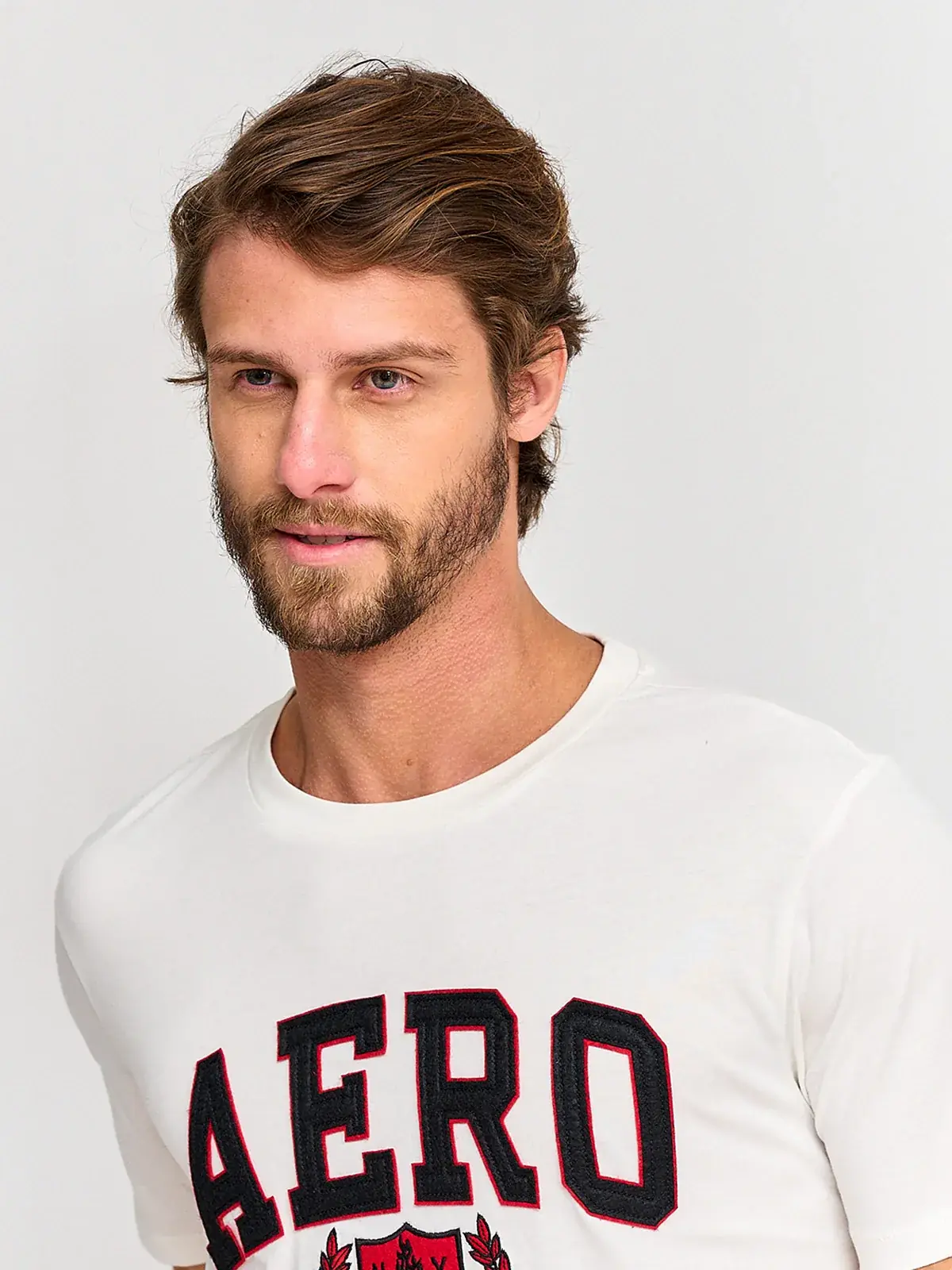 POLERA HOMBRE AEROPOSTALE ALGODÓN MANGA CORTA - 3