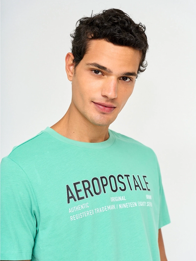 POLERA HOMBRE AEROPOSTALE ALGODÓN MANGA CORTA - 3