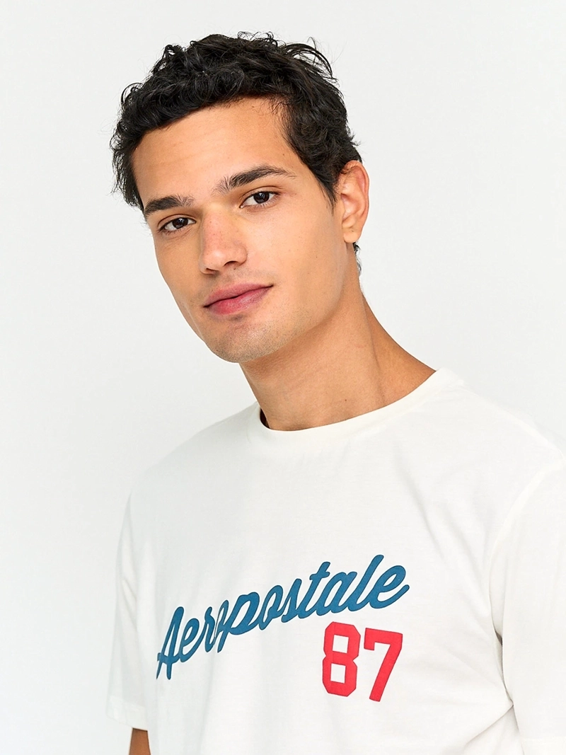 POLERA HOMBRE AEROPOSTALE ALGODÓN MANGA CORTA - 3