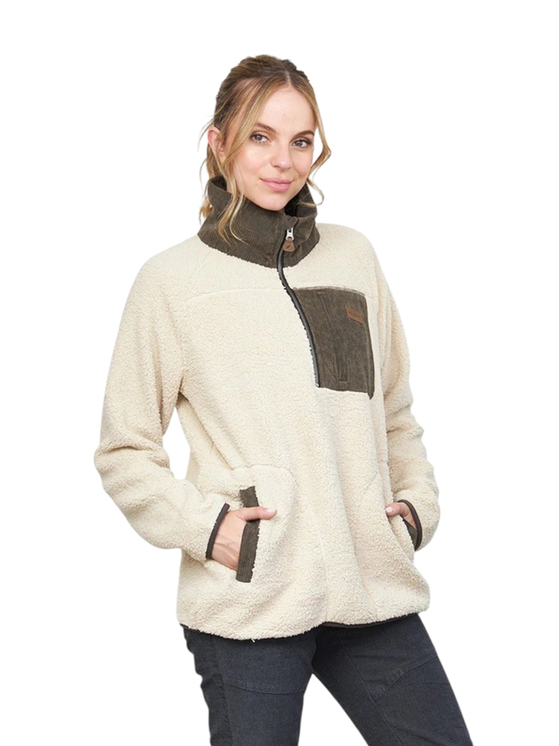 POLERÓN MANGA LARGA MUJER FALCONE SHERPA NOMADIC - 2