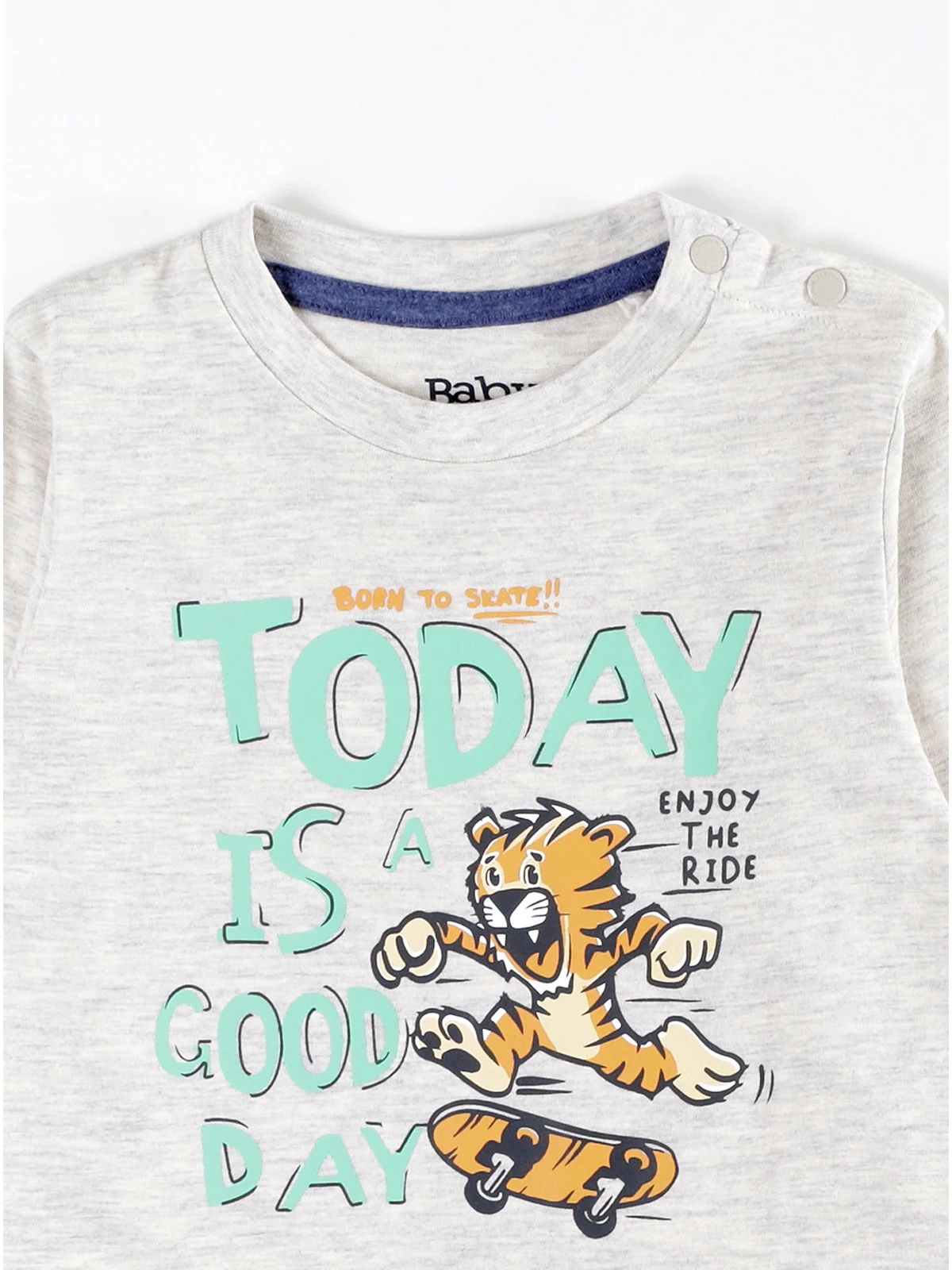 POLERA MANGA LARGA NIÑO BABY HARVEST ESTAMPADA - 3