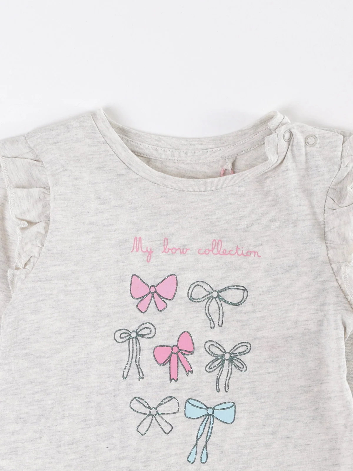 POLERA NIÑA BABY HARVEST ALGODÓN MANGA LARGA ESTAMPADA - 3