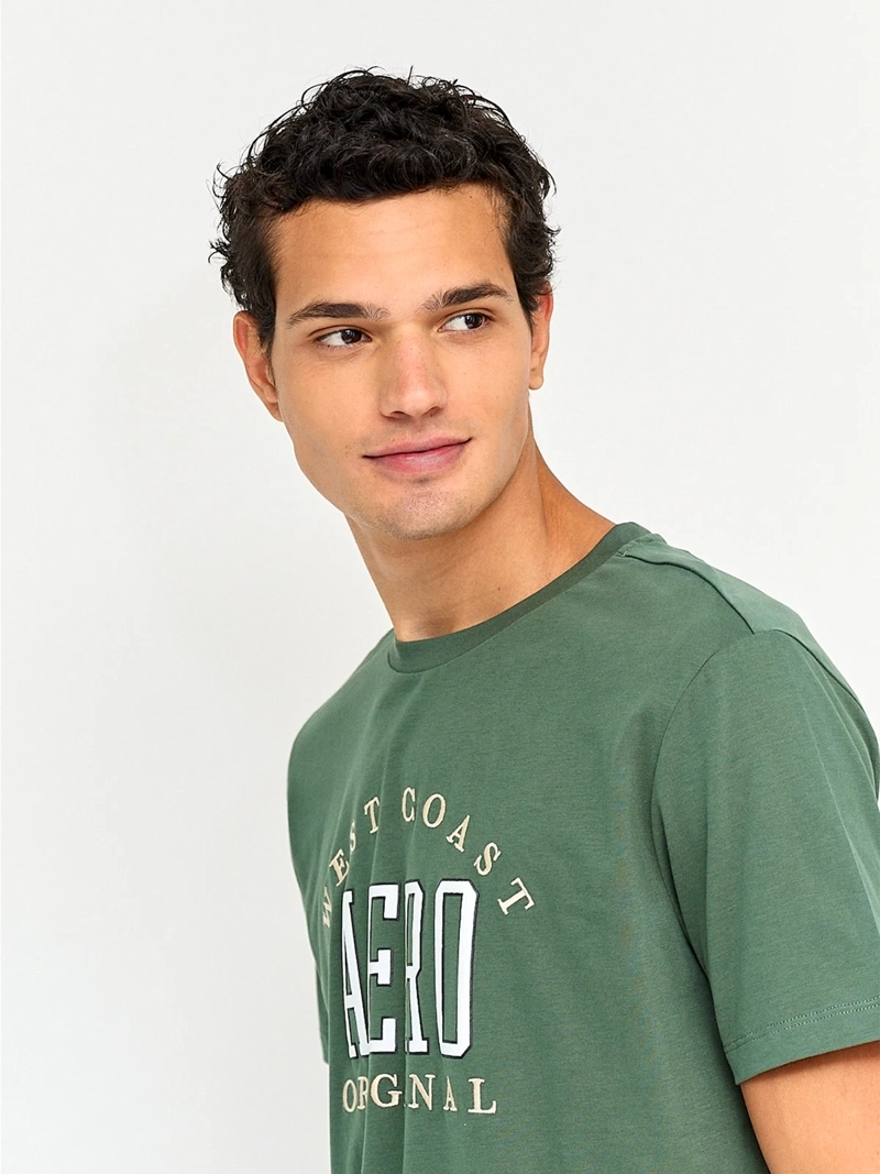 POLERA HOMBRE AEROPOSTALE ALGODÓN MANGA CORTA - 3