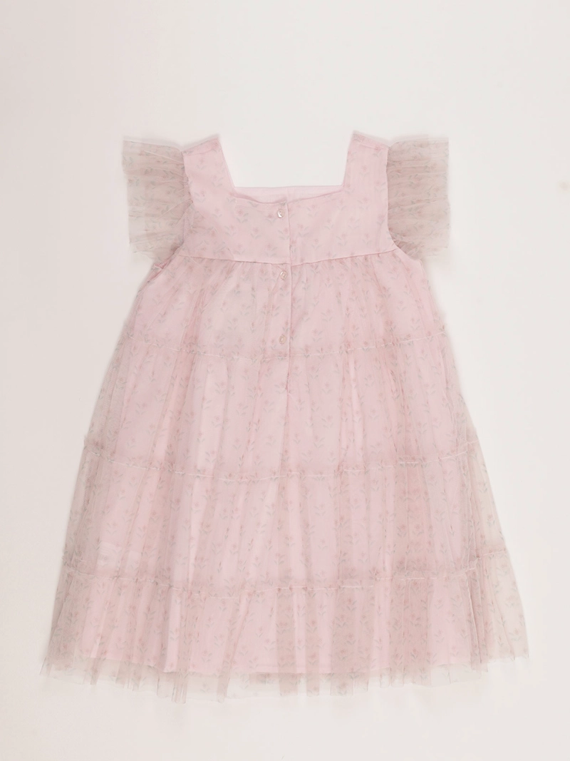 VESTIDO NIÑA HARVEST FLORES - 2