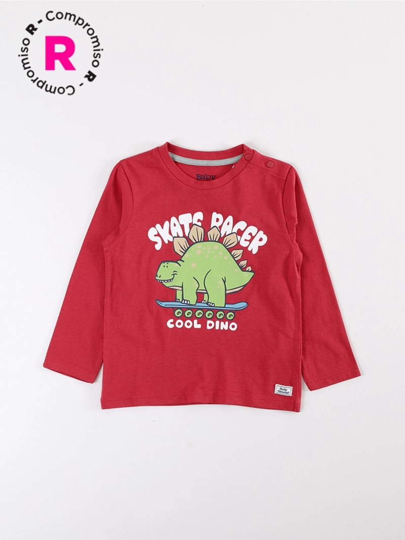 POLERA NIÑO BABY HARVEST BÁSICA CON ESTAMPADO