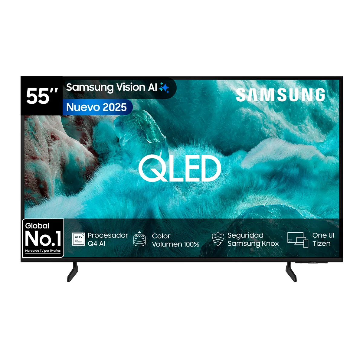 SMART TV SAMSUNG QLED 4K UHD 55 Q7FA VISION AI - 2