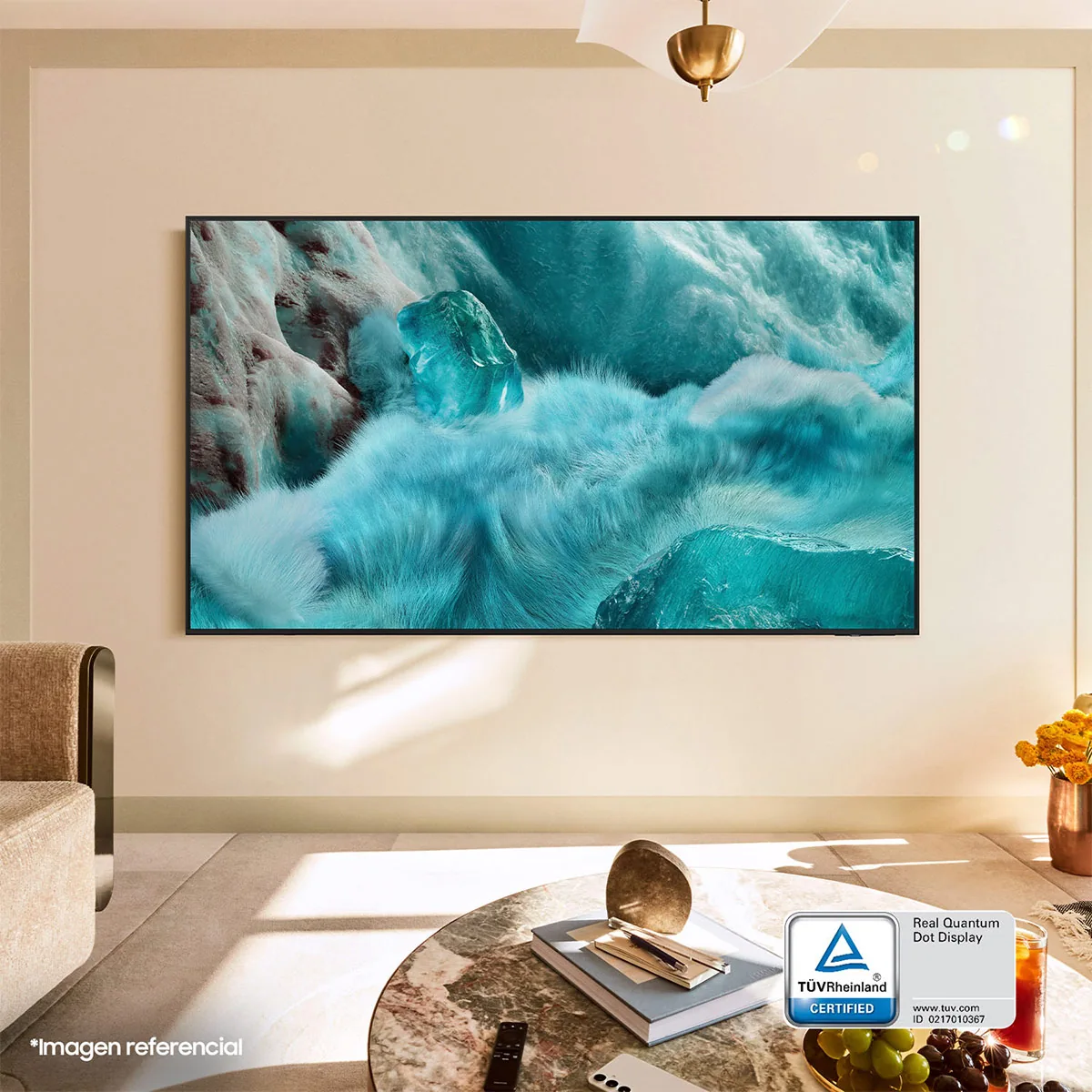 SMART TV SAMSUNG QLED 4K UHD 55 Q7FA VISION AI - 6