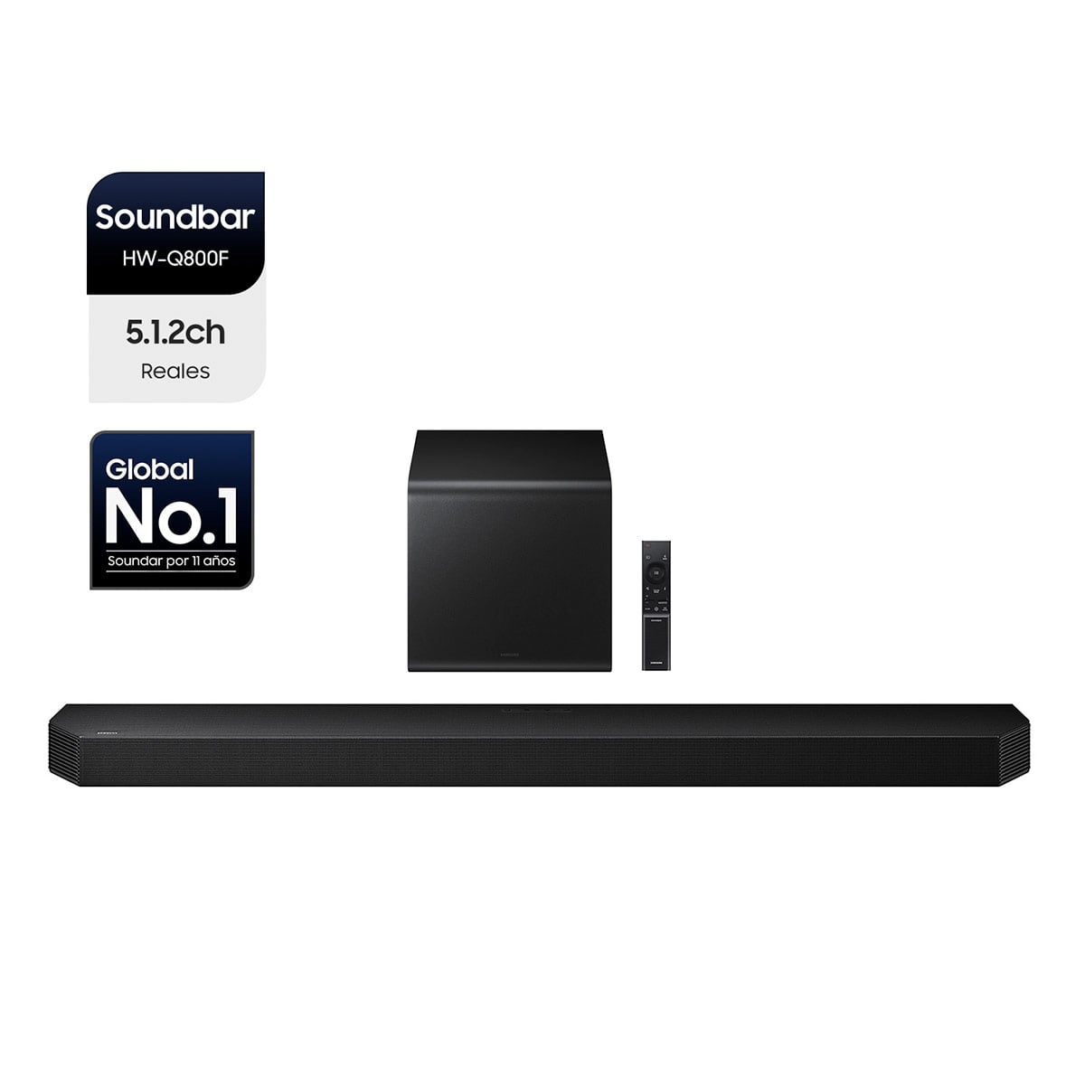 SOUNDBAR BLUETOOTH SAMSUNG Q-SERIE HW-Q800F 5.1.2 - 4