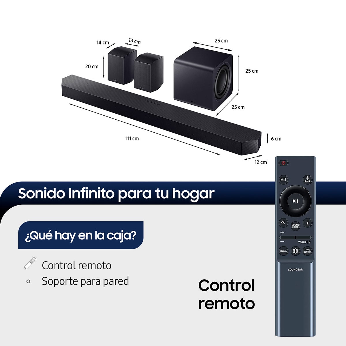 SOUNDBAR BLUETOOTH SAMSUNG Q-SERIE HW-Q930F 9.1.4 - 3