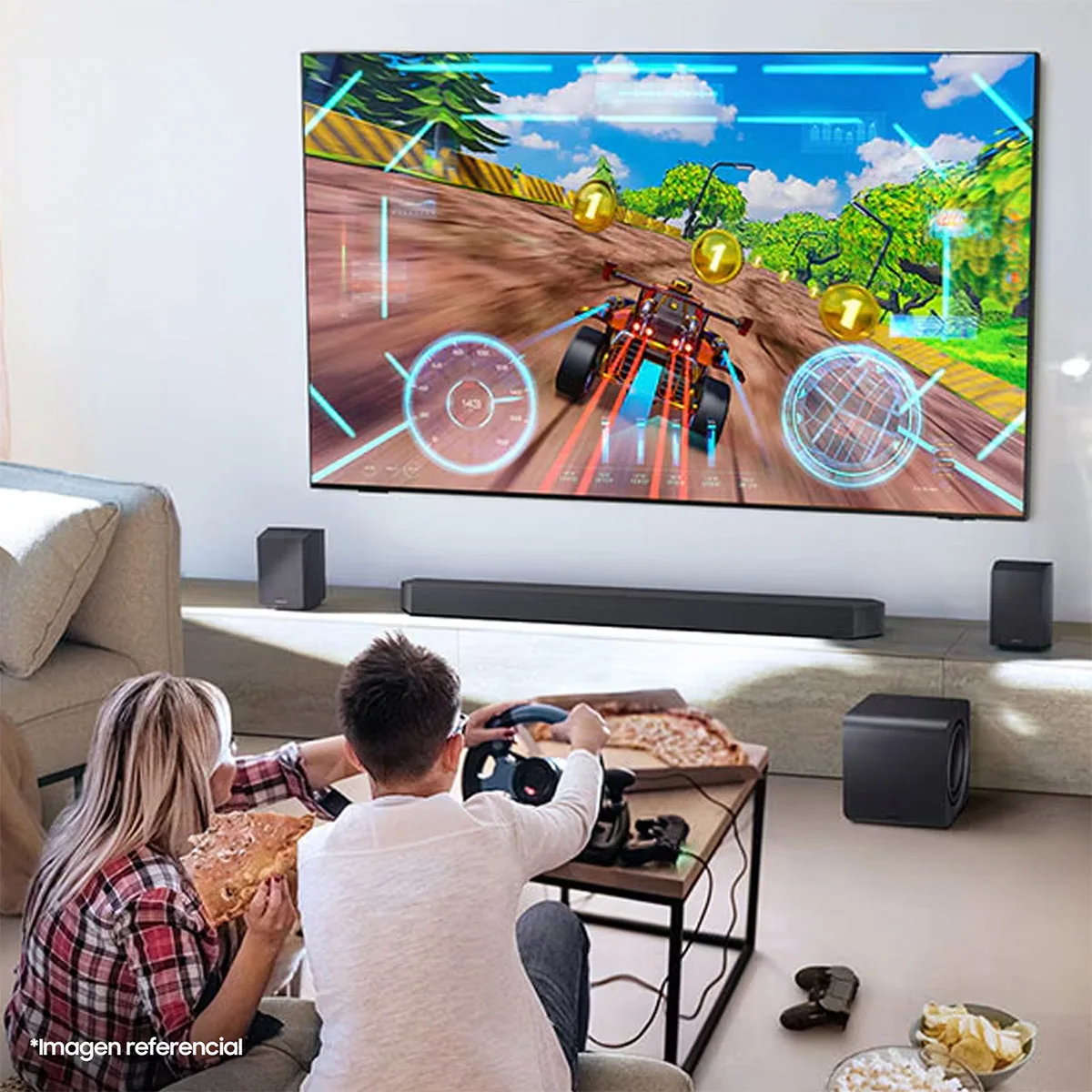 SOUNDBAR BLUETOOTH SAMSUNG Q-SERIE HW-Q930F 9.1.4 - 6