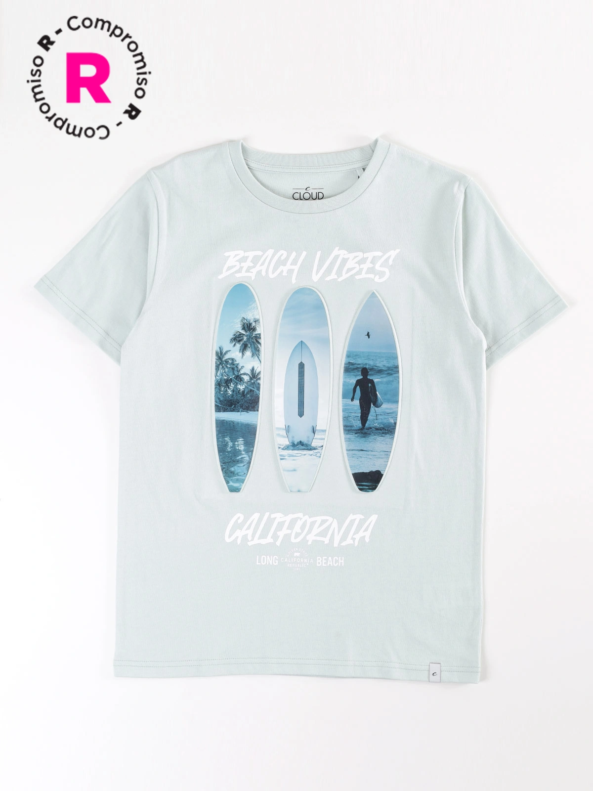 POLERA MANGA CORTA NIÑO CLOUDBREAK - 1