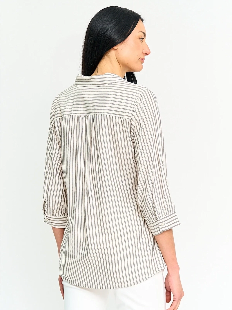 BLUSA MUJER CACHAREL MANGA 3/4 CAMISERA - 2