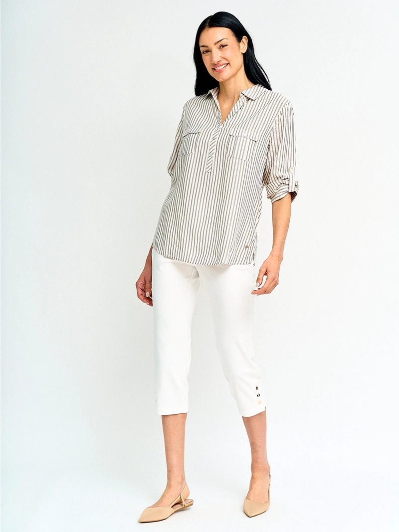 BLUSA MUJER CACHAREL MANGA 3/4 CAMISERA - 4