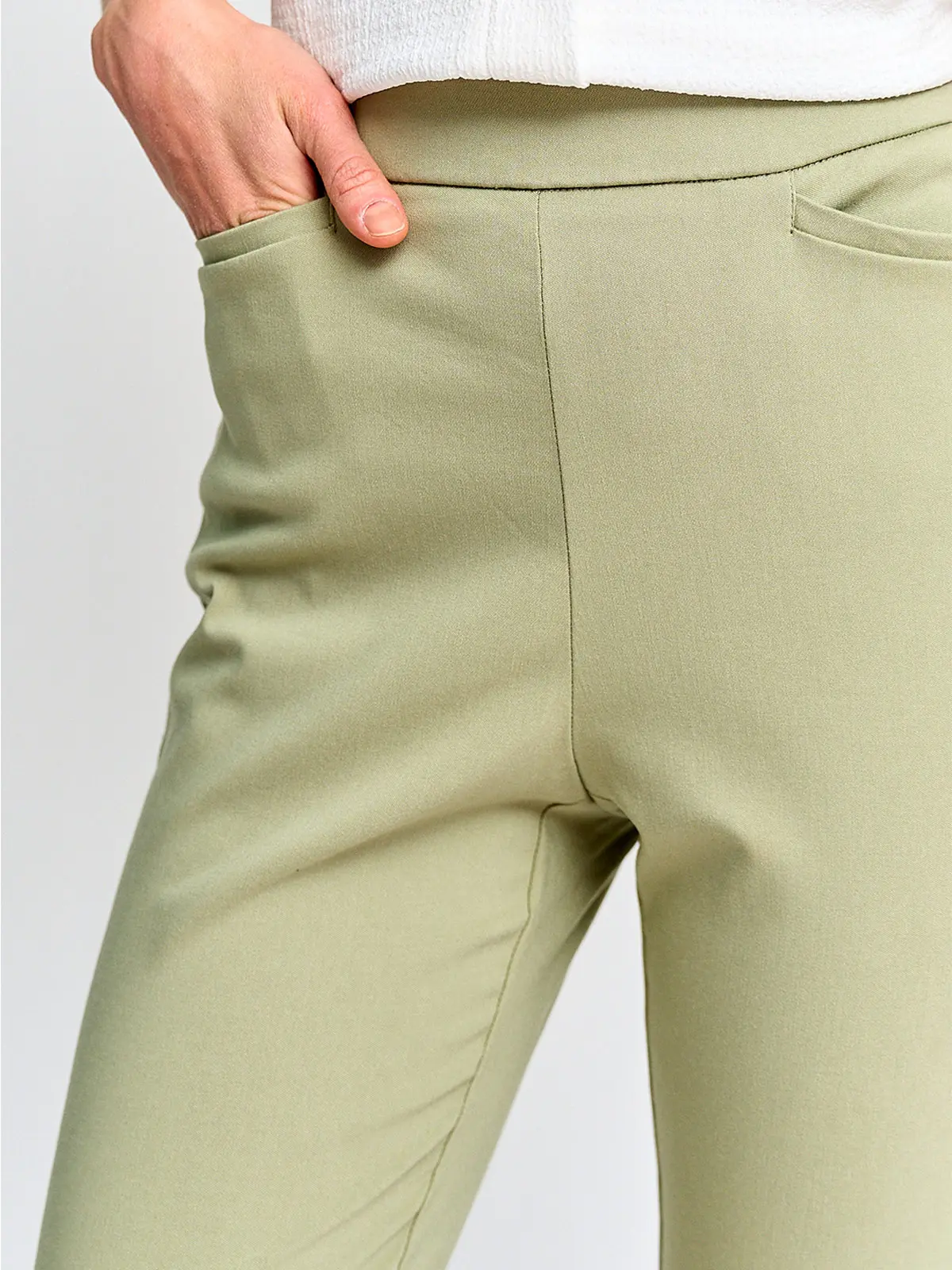 PANTALÓN MUJER CACHAREL CINTURA ELASTICADA - 3