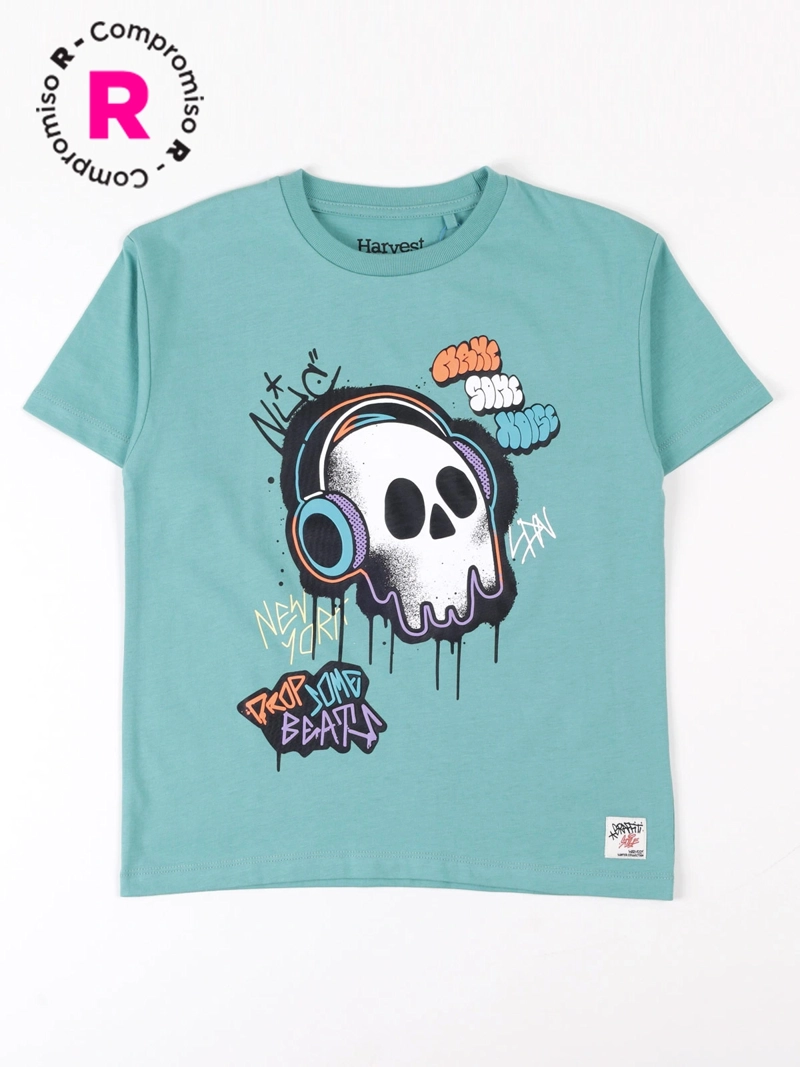 POLERA MANGA CORTA NIÑO HARVEST CALAPUFF