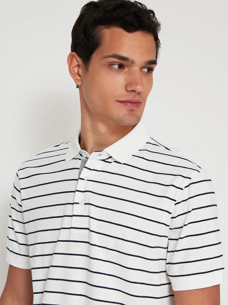 POLERA HOMBRE KENNETH STEVENS ALGODÓN MANGA CORTA - 3