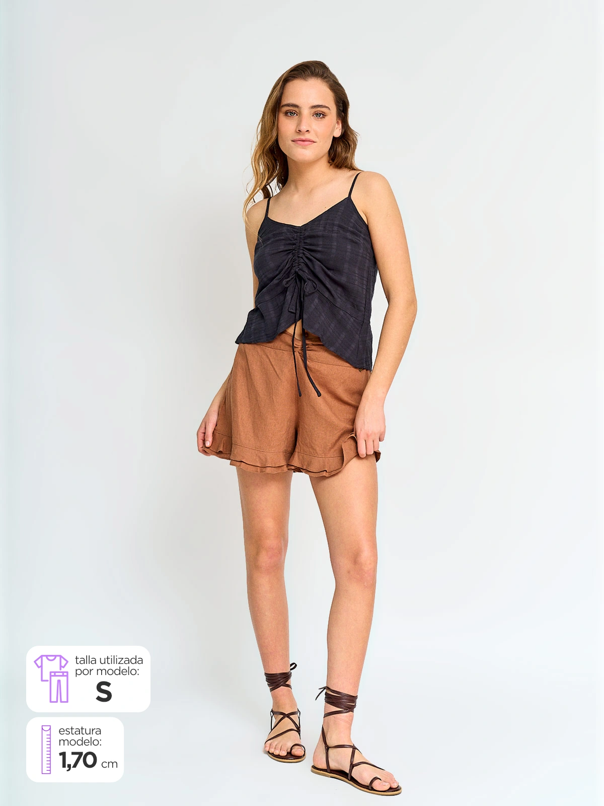 SHORT MUJER BARBADOS LINO