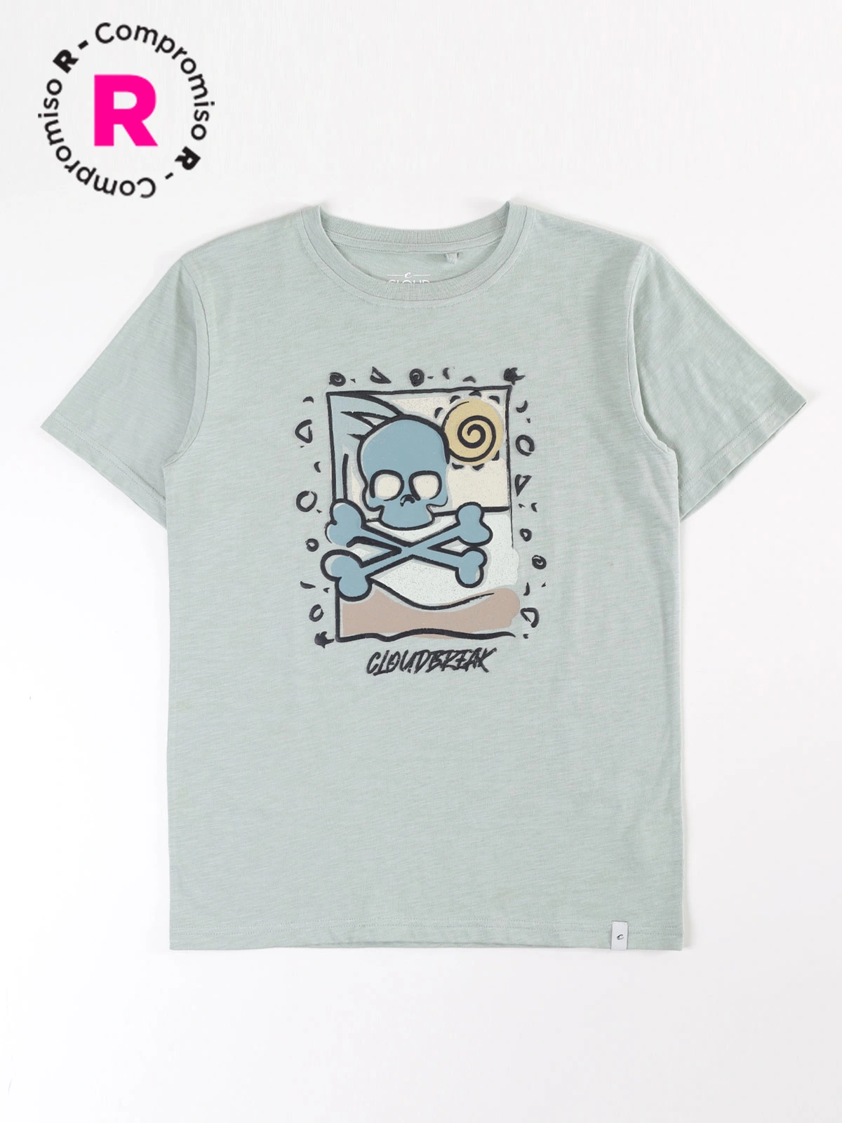 POLERA MANGA CORTA NIÑO CLOUDBREAK - 1
