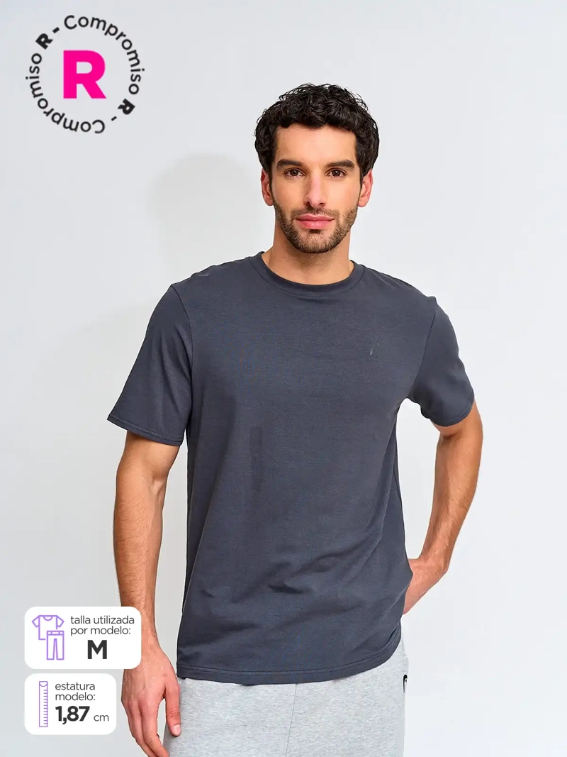 POLERA MANGA CORTA HOMBRE HEAD ECOTTON - 1
