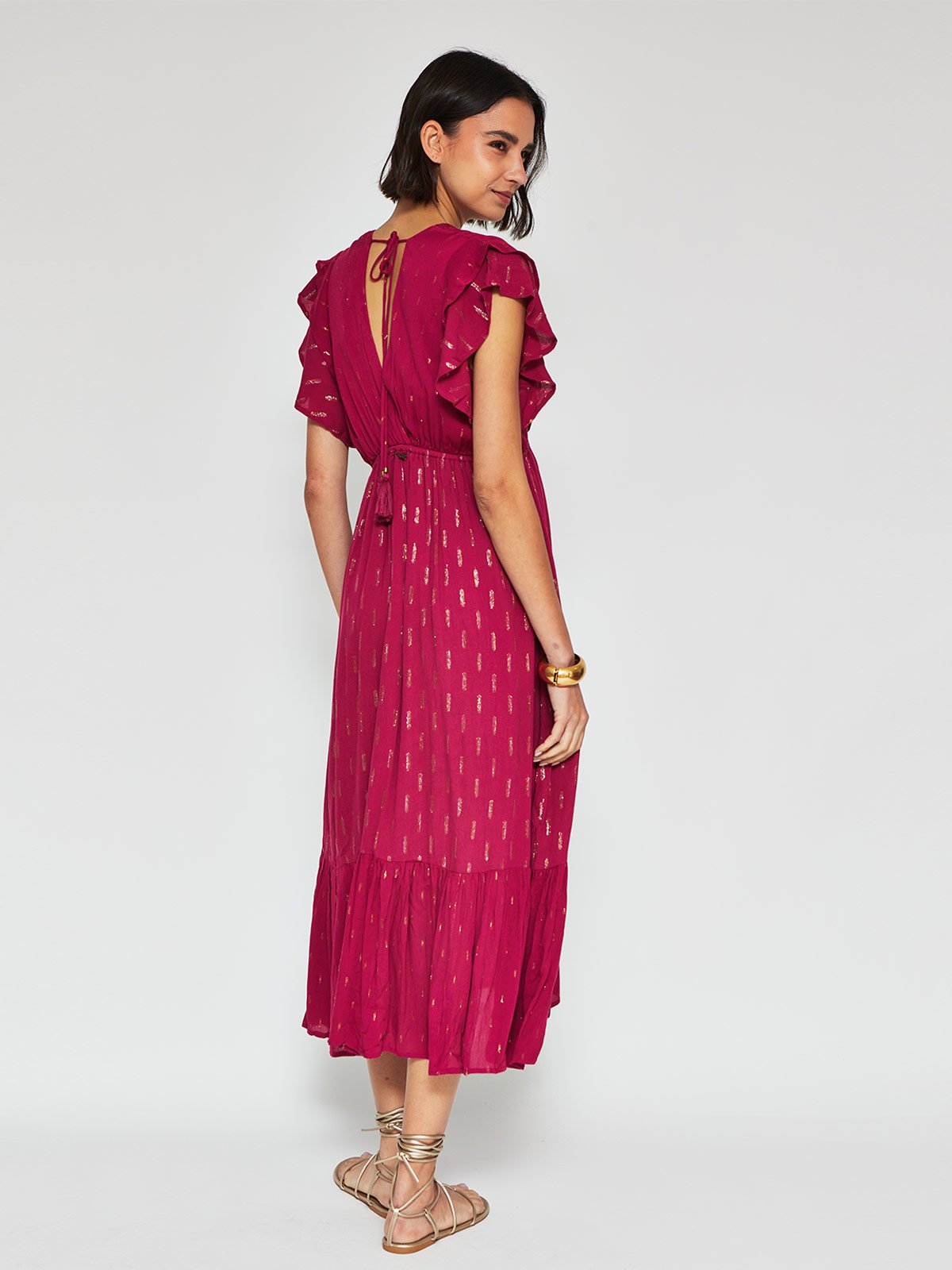 VESTIDO MUJER TATIENNE LARGO VUELO - 3