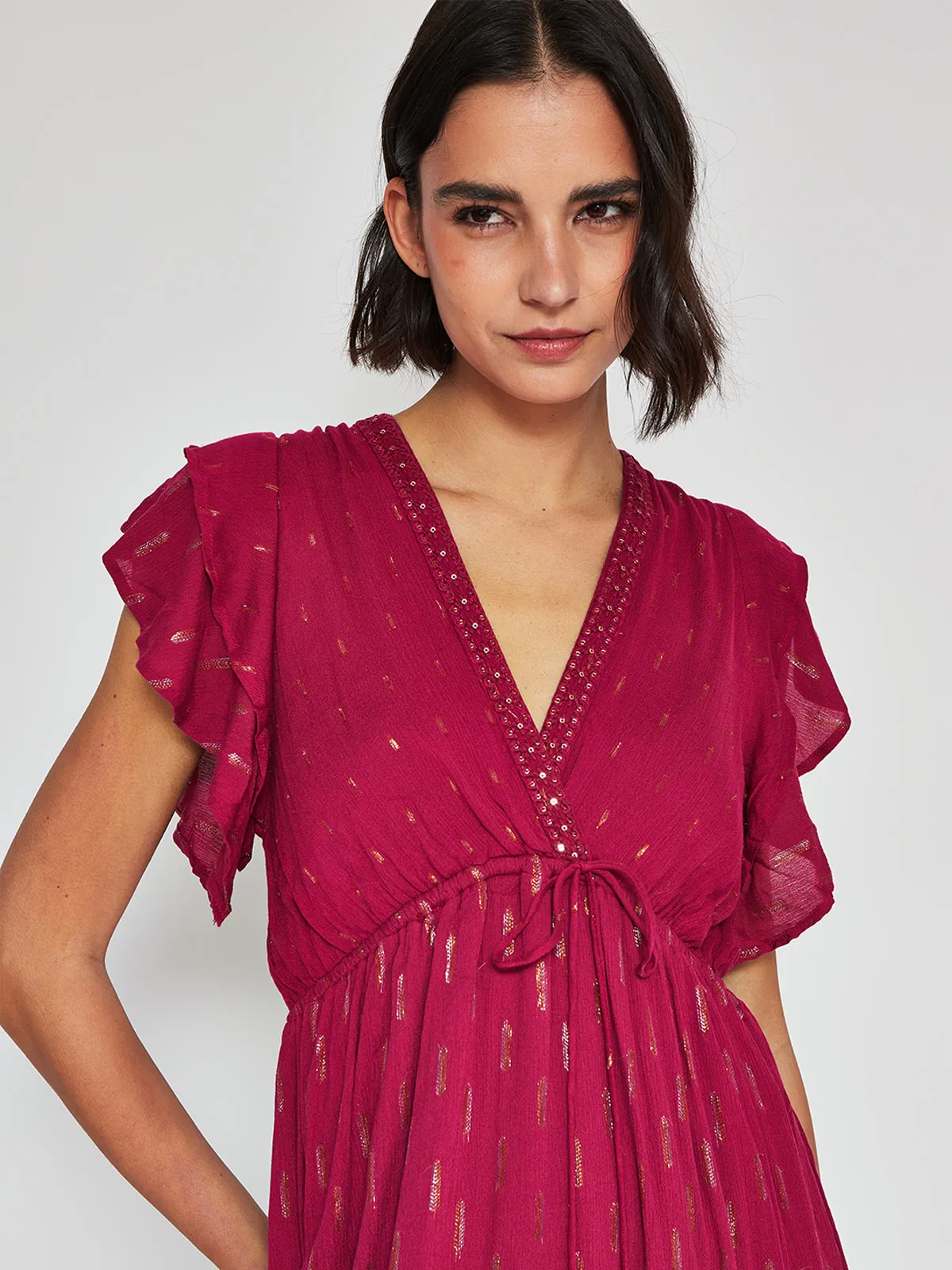 VESTIDO MUJER TATIENNE LARGO VUELO - 4