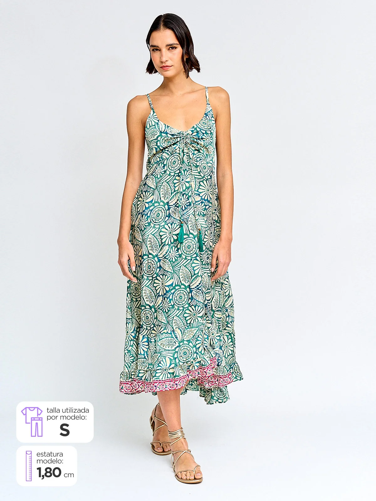 VESTIDO MUJER TATIENNE LARGO PABILOS - 1