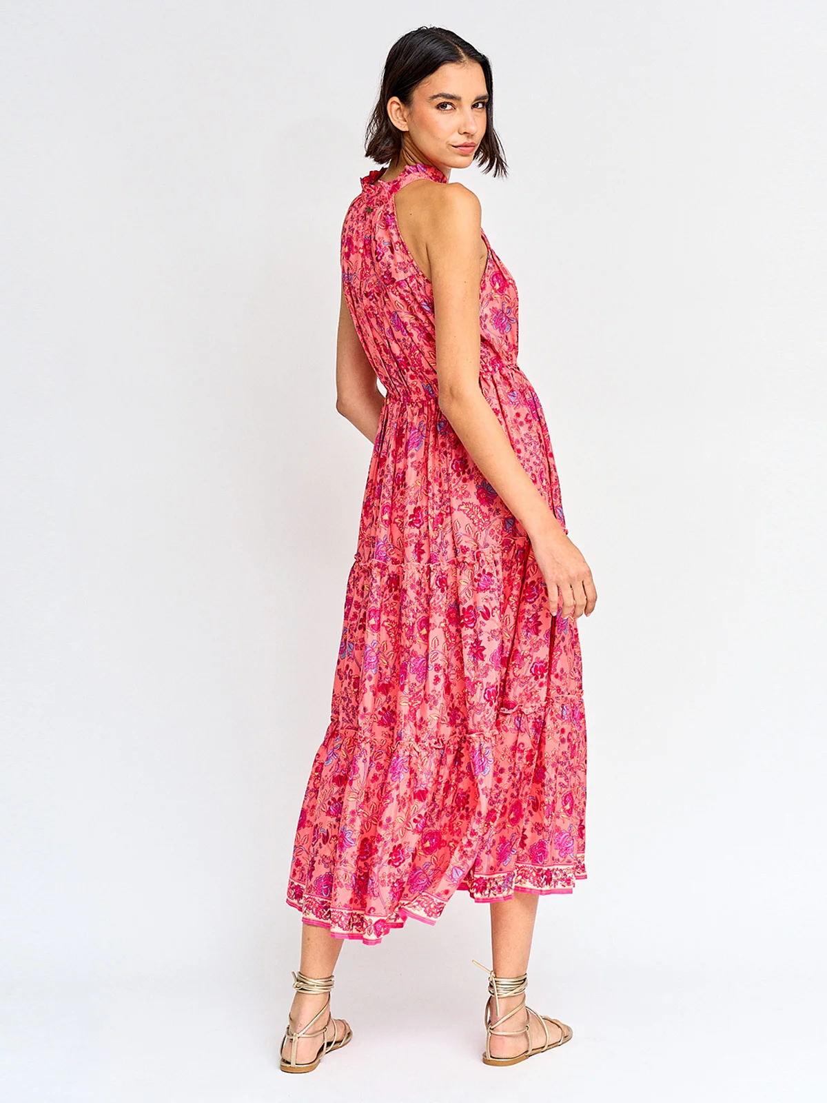 VESTIDO MUJER TATIENNE LARGO HALTER - 3