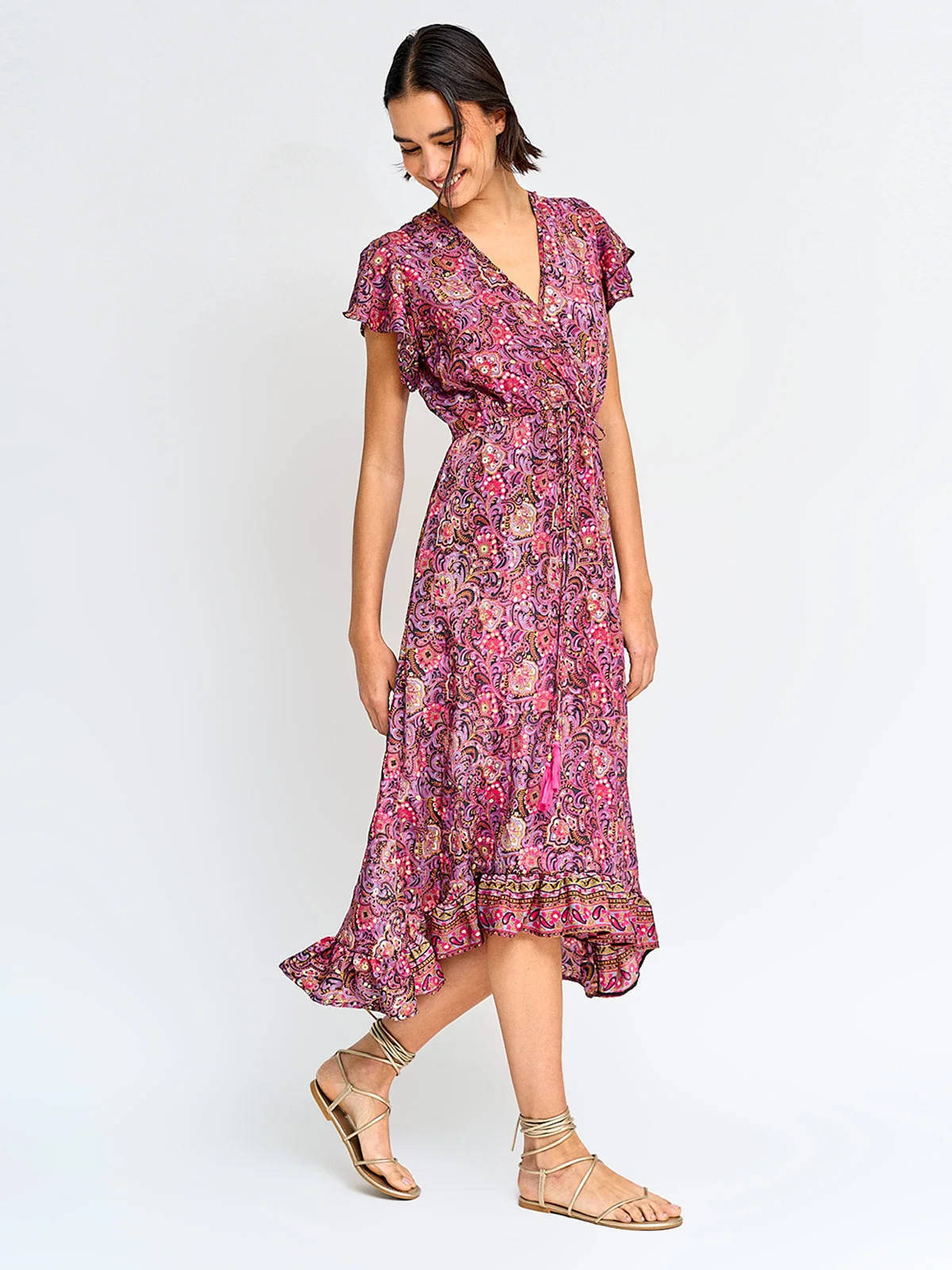VESTIDO MUJER TATIENNE LARGO ESTAMPADO - 2