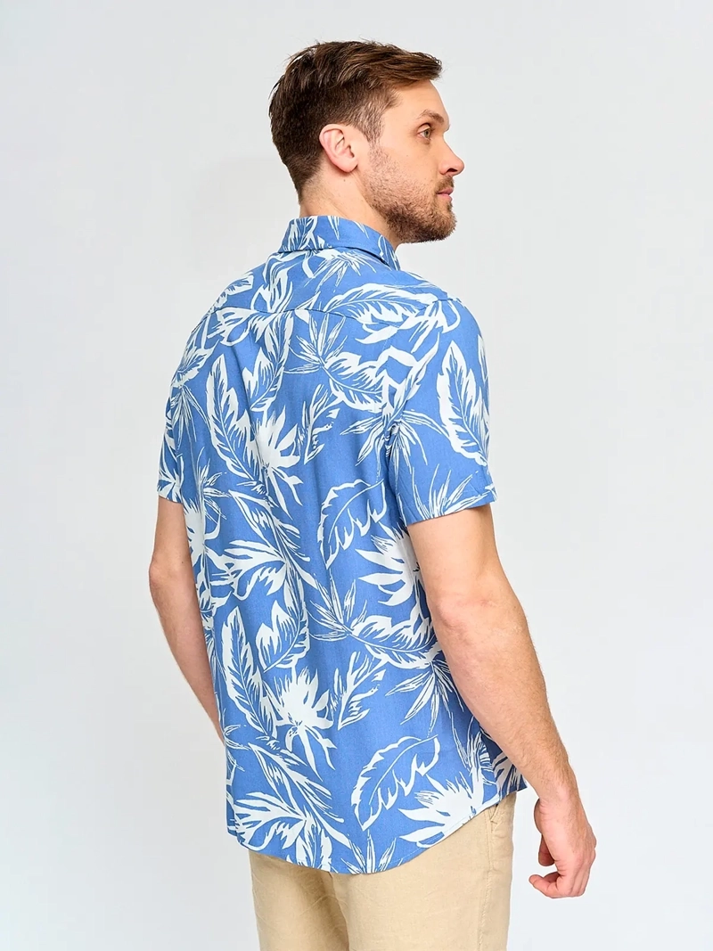 CAMISA HOMBRE KENNETH STEVENS MANGA CORTA - 2