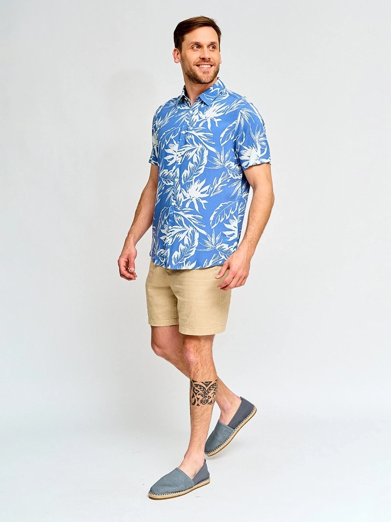 CAMISA HOMBRE KENNETH STEVENS MANGA CORTA - 4
