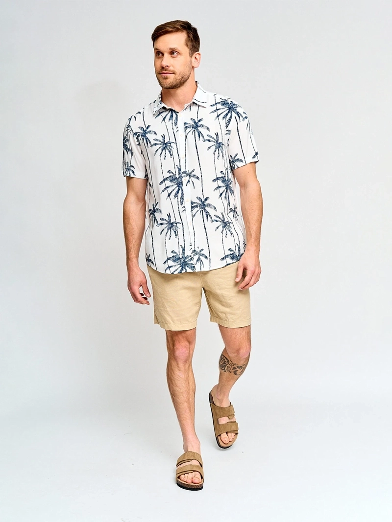 CAMISA HOMBRE KENNETH STEVENS MANGA CORTA - 4