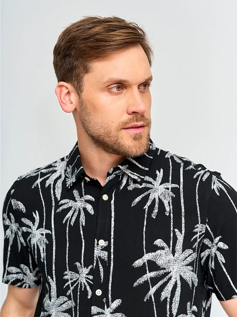 CAMISA HOMBRE KENNETH STEVENS MANGA CORTA - 3