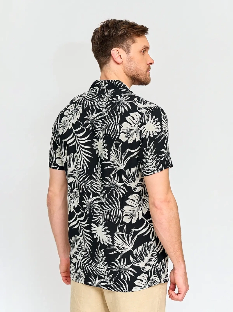 CAMISA HOMBRE KENNETH STEVENS MANGA CORTA - 2