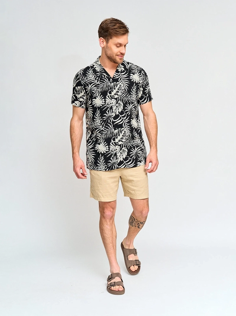CAMISA HOMBRE KENNETH STEVENS MANGA CORTA - 4