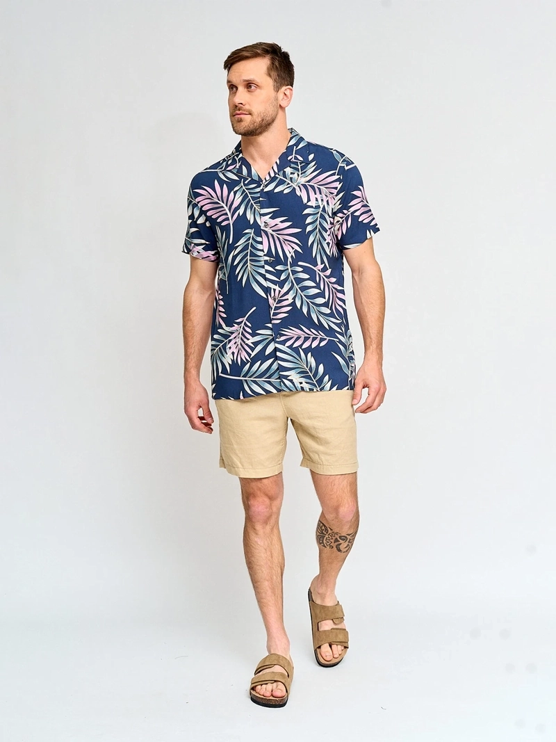 CAMISA HOMBRE KENNETH STEVENS MANGA CORTA - 4