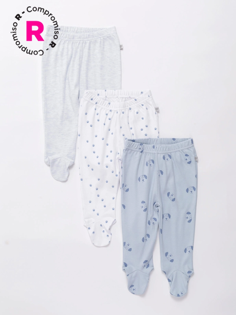 PACK X3 ROPA INTERIOR ALGODÓN NIÑO BABY HARVEST  - 1