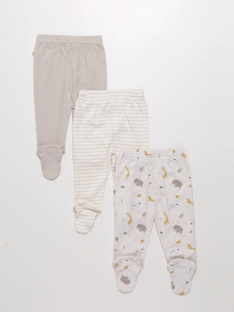 PACK X3 ROPA INTERIOR ALGODÓN NIÑO BABY HARVEST  - 2