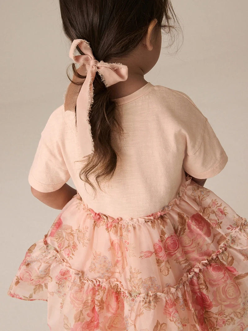 VESTIDO NIÑA NEXT ALGODÓN  - 5