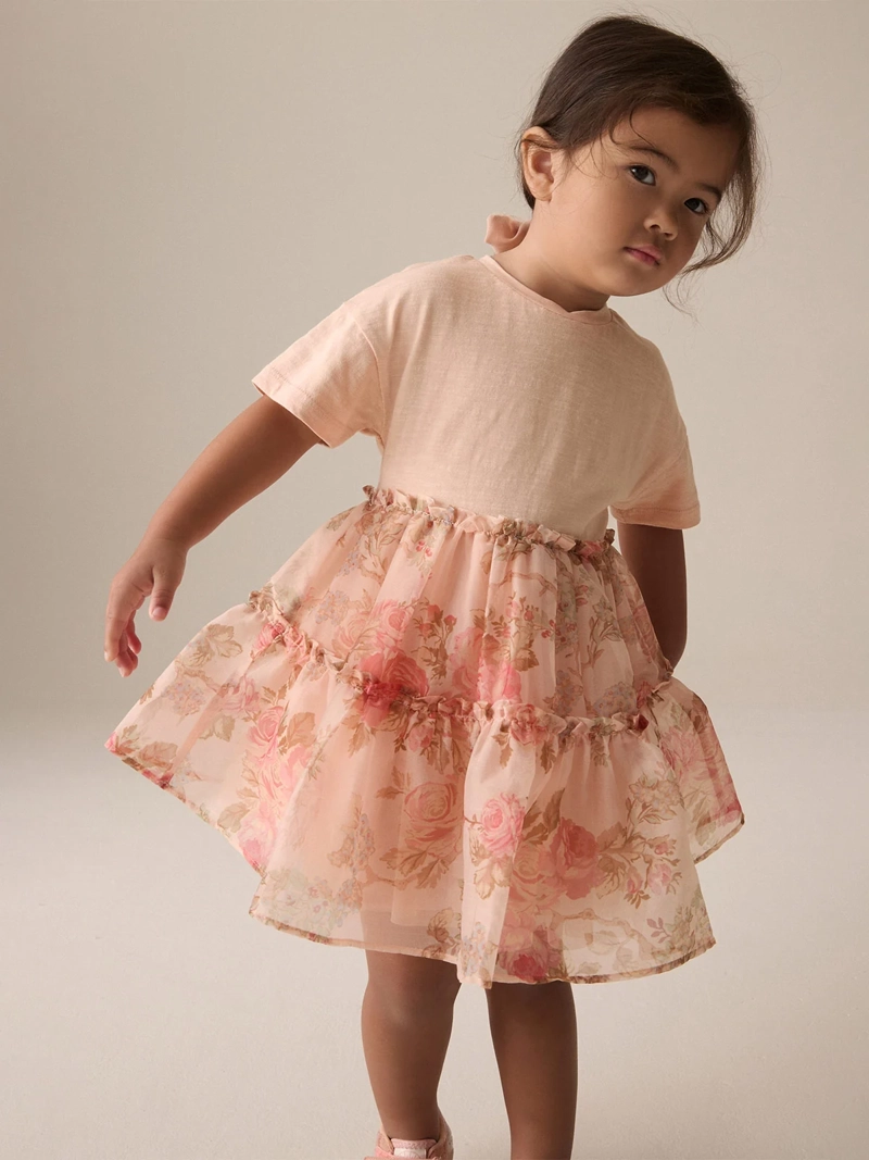 VESTIDO NIÑA NEXT ALGODÓN  - 6