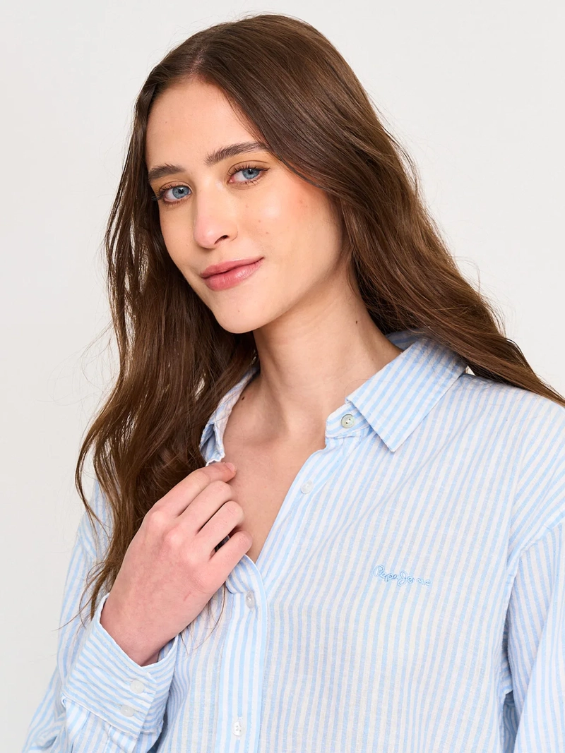 BLUSA MUJER PEPE JEANS LINO  - 3