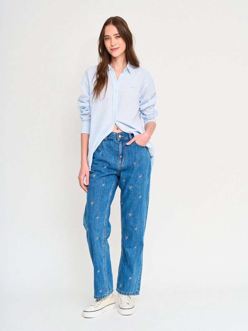 BLUSA MUJER PEPE JEANS LINO  - 4