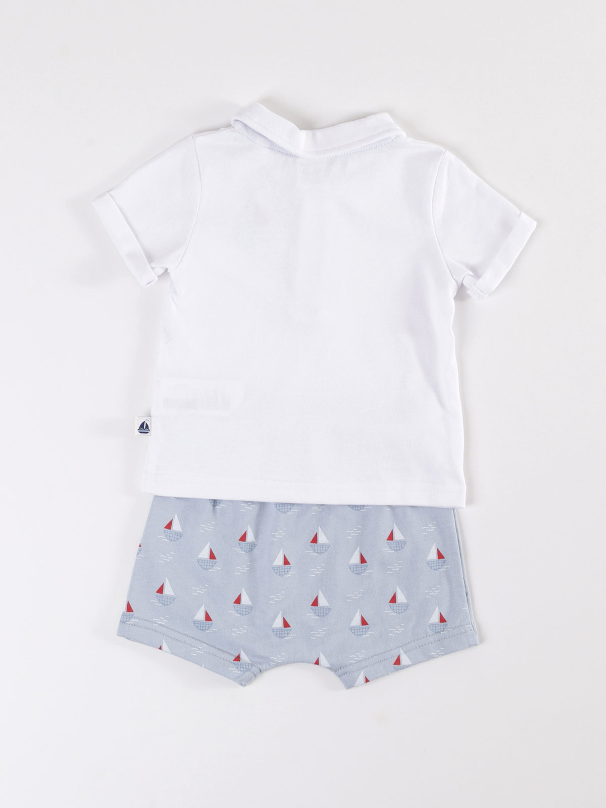 CONJUNTO NIÑO BABY HARVEST BODY MANGA CORTA Y SHORT - 2