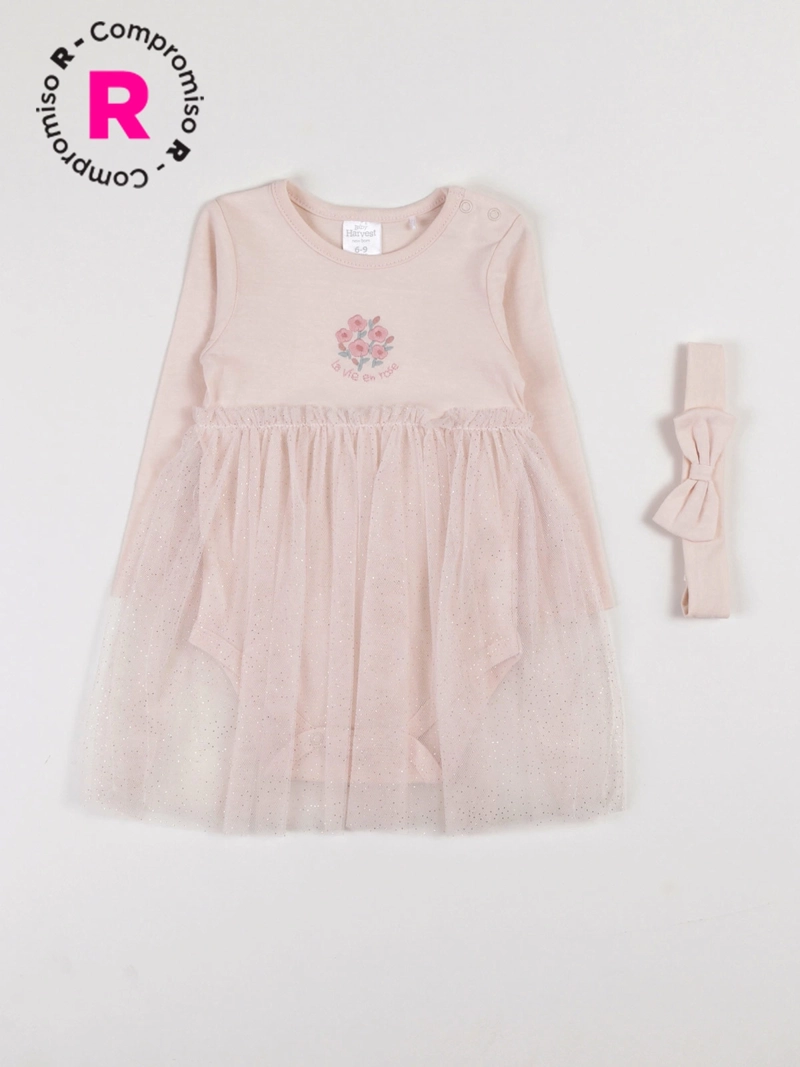 VESTIDO NIÑA BABY HARVEST TUL - 1