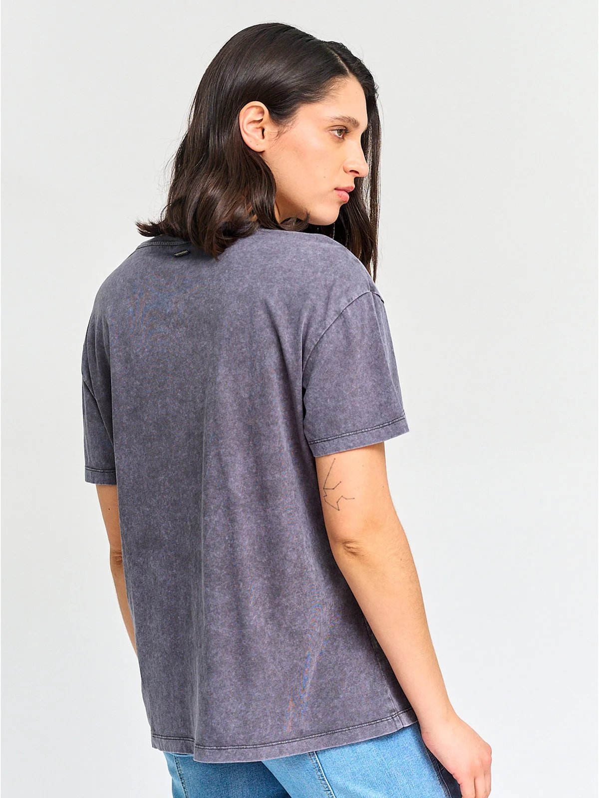 POLERA MUJER BARBADOS ALGODÓN TACHAS - 2