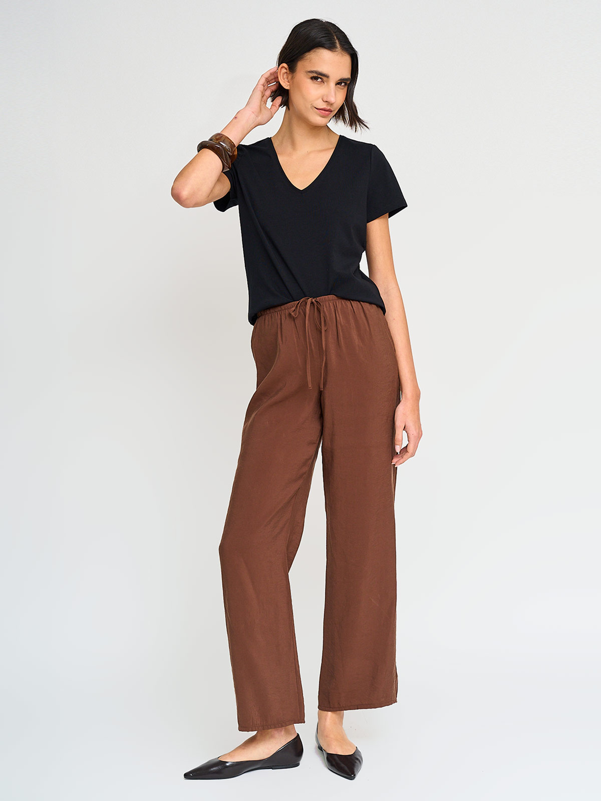 POLERA MUJER MARQUIS ALGODÓN CUELLO EN V - 4
